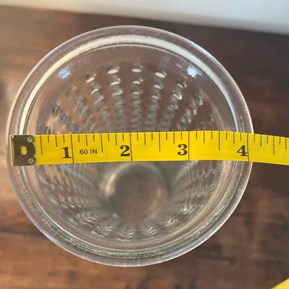 Vintage Fenton Clear Hobnail Vase Mid Century‎ MCM - Picture 5 of 5